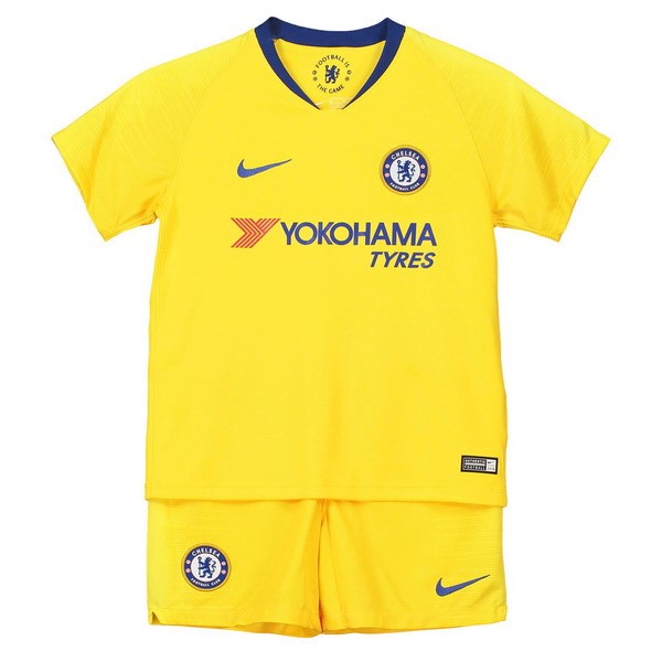 Camiseta Chelsea Segunda equipación Niños 2018-2019 Amarillo